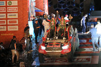 ワークス体制での参戦ではないにもかかわらず、大いに善戦したトヨタ陣営。参戦した3台のマシン中、2台が表彰台に上って見せた。