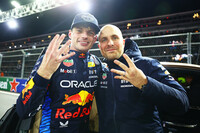 【F1 2024】第22戦ラスベガスGPでフェルスタッペンの4年連続チャンピオン決定、メルセデス1-2フィニッシュ