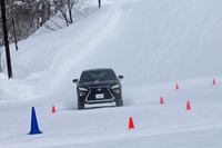 試走会当日の士別の気温は－10℃。時間が経過しても雪のコンディションが変わらない、理想的な状況でタイヤをチェックすることができた。