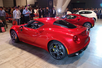 「アルファ・ロメオ4C」発表会（その5）