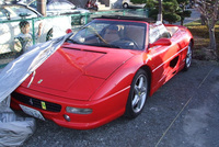 大宮さんの「F355スパイダー」はオープン機構の不調のためオープンのままカバーをかけていたが、それが間々悲劇を招いた。