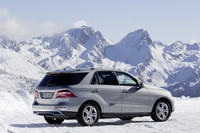 メルセデス・ベンツML350（4WD/7AT）【海外試乗記】の画像