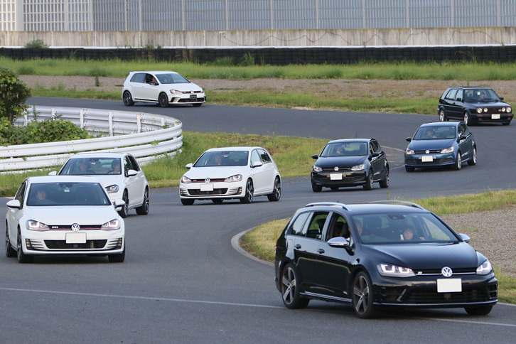イベントを締めくくるパレードラン。