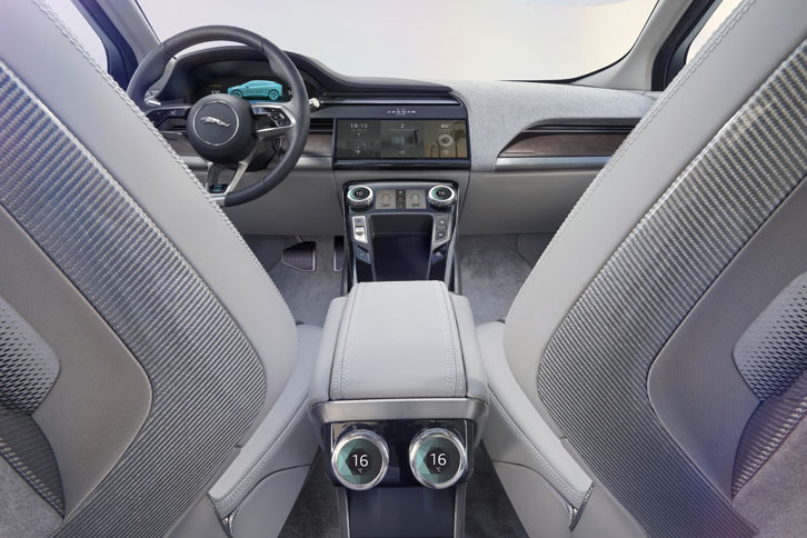 ジャガーIペース コンセプト（インテリア）