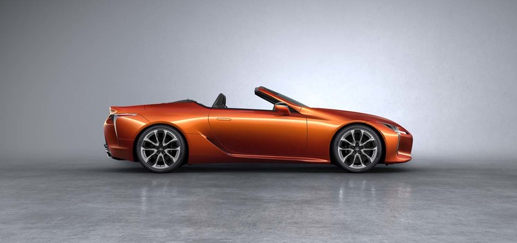 レクサスLC500 コンバーチブルモデル