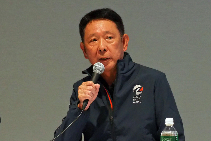 「マツダ スピリット レーシング・ロードスター」主査の齋藤茂樹氏。