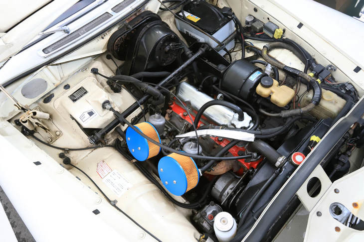 SUキャブレターが2基装備された「B20B」型1986cc直4 OHVエンジン。「120」シリーズに同エンジンが採用されたのは、モデルライフも終盤の1968年になってからだった。