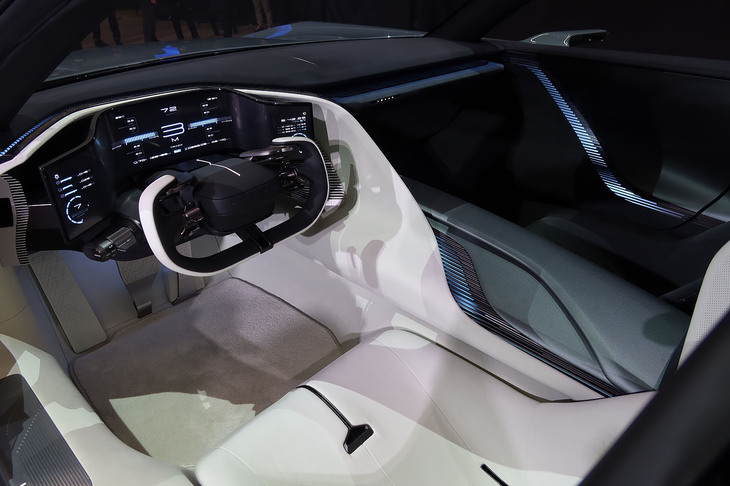 レクサスLFAコンセプト（インテリア）