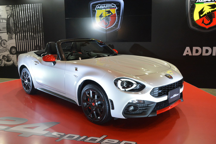 アバルト124スパイダー