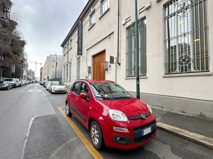 トリノの「フィアット歴史センター（チェントロ・ストリコ・フィアット）」。創業の地の一角にある。