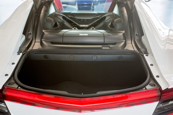 ホンダNSX（ラゲッジスペース）