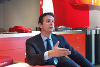 コマーシャル＆マーケティング担当上級副社長のエンリコ・ガリエラ氏。