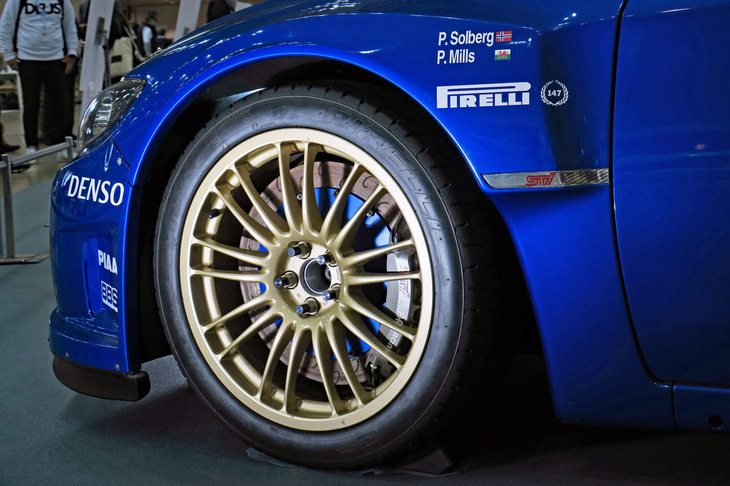 スバル・インプレッサWRC（2008年）／主催者展示コーナー