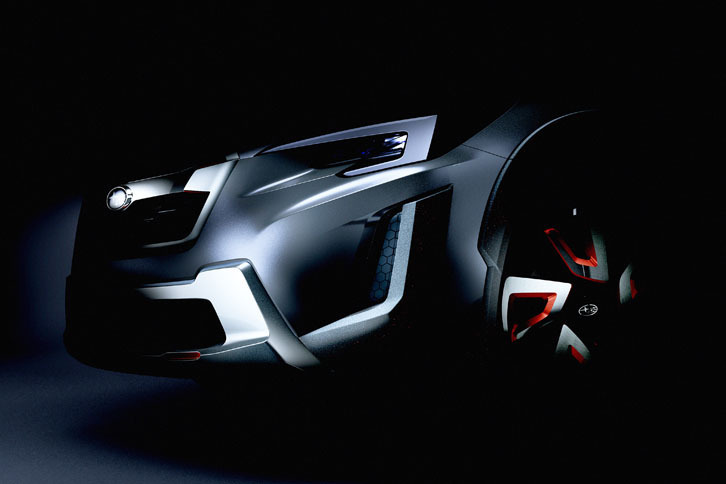 スバルはジュネーブショー2016で「XVコンセプト」を公開する。