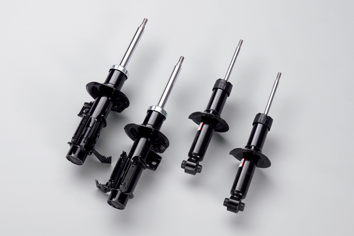 
	「GT“エアロパッケージFT”」に装備されるザックス製ショックアブソーバー。
	