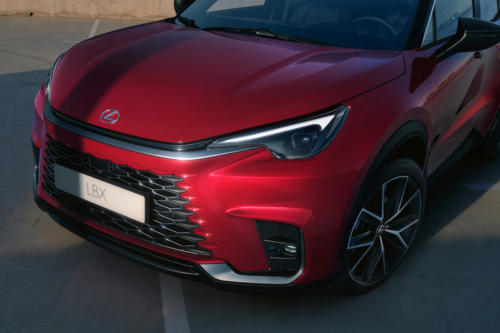 レクサスLBXプロトタイプ（フロントマスク）