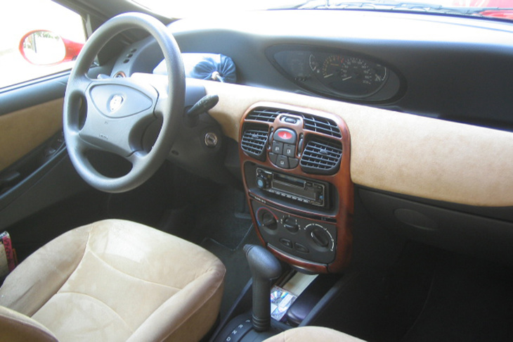 初代「ランチア・イプシロン」のインテリア。