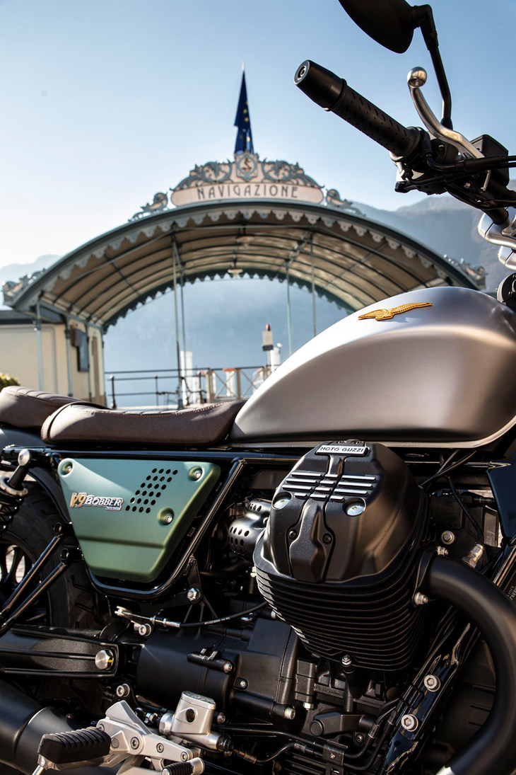 モト・グッツィV9ボバー100周年記念スペシャルエディション