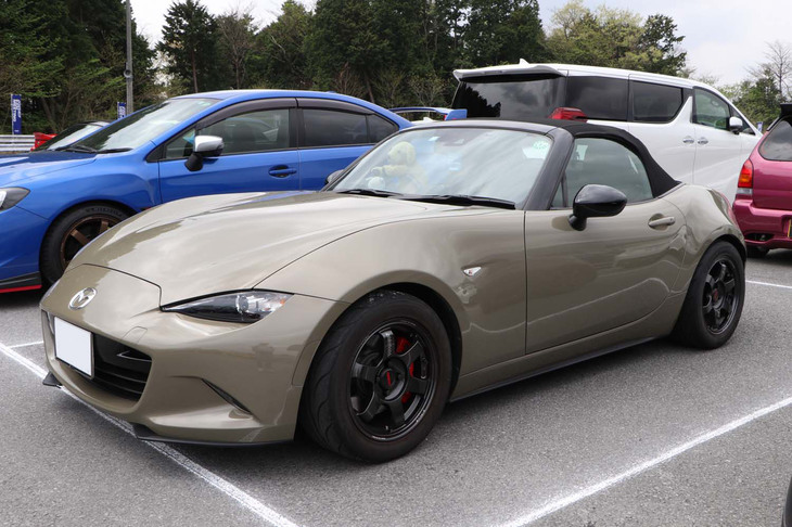 2024 RAYS FAN MEETING 参加車両（マツダ・ロードスター）