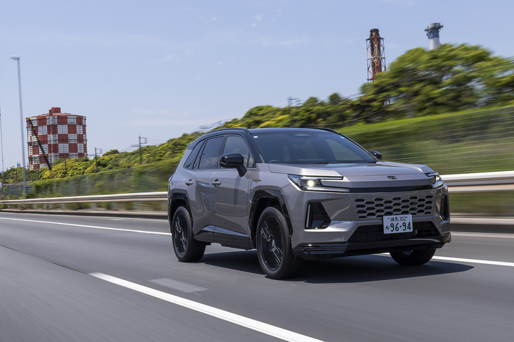 今回の試乗車はプラグインハイブリッドモデルの「トヨタRAV4」の「Z」グレード。ハイブリッドモデルにも同名グレードがある。