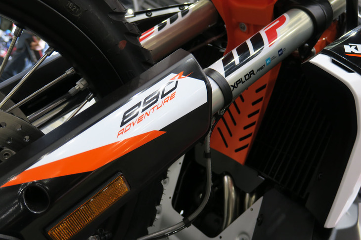KTM 890アドベンチャーR（WP PRO COMPONENTS装着車）