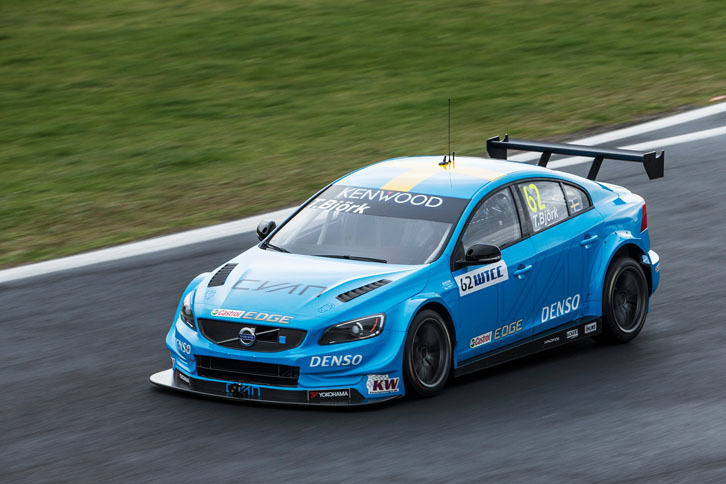 ポールスターのレース部門はシアン・レーシングと改名。ポールスター・サイアン・レーシングとして、2016年FIA世界ツーリングカー選手権（WTCC）などを戦っている。写真はWTCCに参戦する「ボルボS60ポールスターTC1レースカー」。