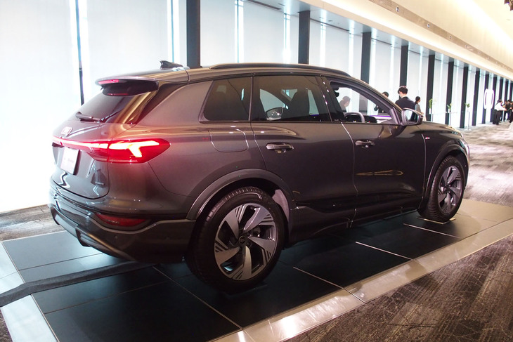 Q6 e-tronクワトロ（リアビュー）