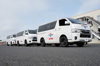 対象となる車種は、今のところ「トヨタ・ハイエース／レジアスエース」のみだ。
