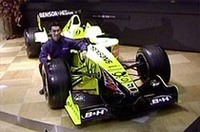 佐藤琢磨、ジョーダン・ホンダからF1デビューの画像