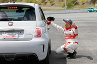 2本目の挑戦でアクシデント発生。久々に足がつった。福山さんいわく、「つま先の方でブレーキペダルを踏まないように」とのこと。肝に銘じます。