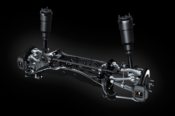レクサスLS500（リアサスペンション）