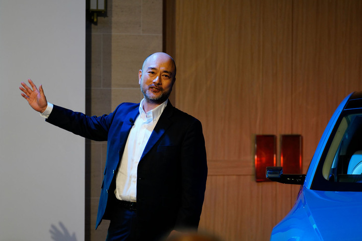 ヒョンデ モビリティ ジャパンのデザインチームリーダー占部貴生氏。