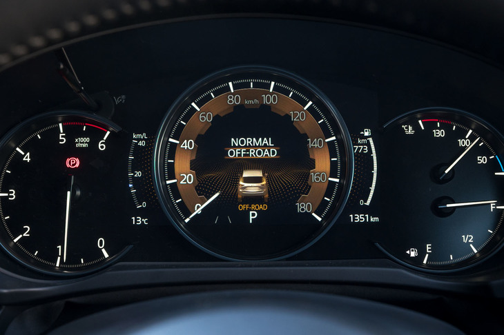 本文で紹介した機能のほかにも、低ミュー路でのオーバーステアを抑制する姿勢制御「GVCオフロードモード」の採用や、150km/hまでの中・高速域での4WD走行を可能とする点も、「オフロードモード」のトピックとなっている。