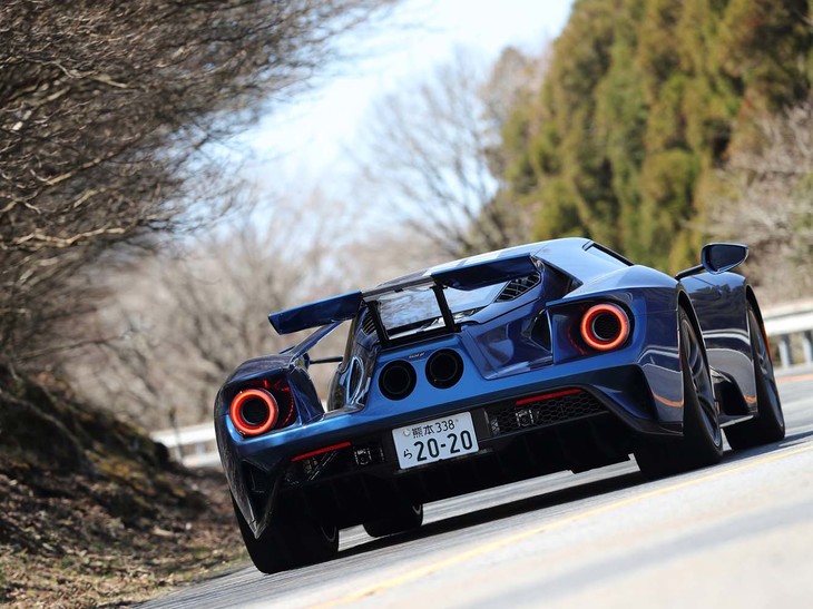 日本に1台だけ存在する新型「フォードGT」に熊本で試乗。伝説の名を受け継ぐ、最新モデルの走りとは？（photo：北畠主税）