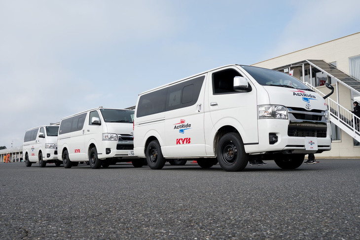 対象となる車種は、今のところ「トヨタ・ハイエース／レジアスエース」のみだ。