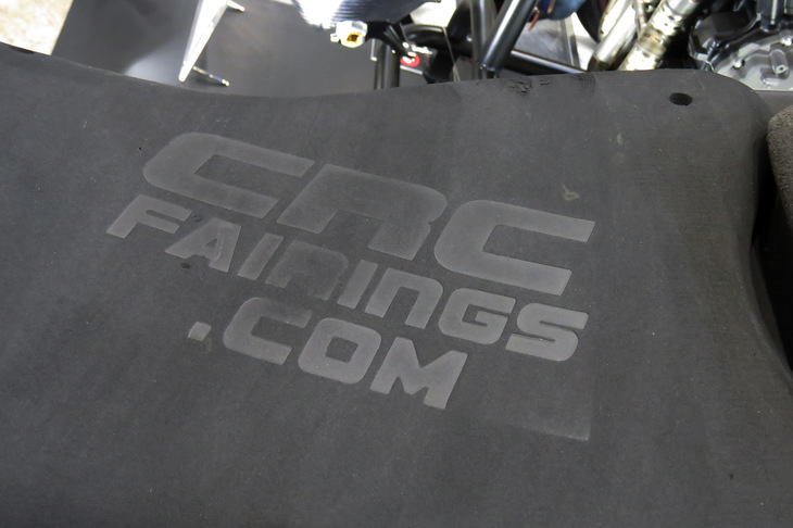 Moto2のプロトタイプ車両。