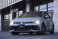 大幅改良を受けた現行型「ゴルフ」。日本でも2025年1月にデリバリーが開始された。