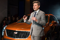 プレビューイベントでは、キャデラックのデザイン担当エグゼクティブディレクター、アンドリュー・スミス氏も登壇した。