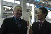 「アウトモトレトロ」広報部長のペルシエールさん。