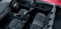 「ハイブリッドRS・Honda SENSING」のインテリア。