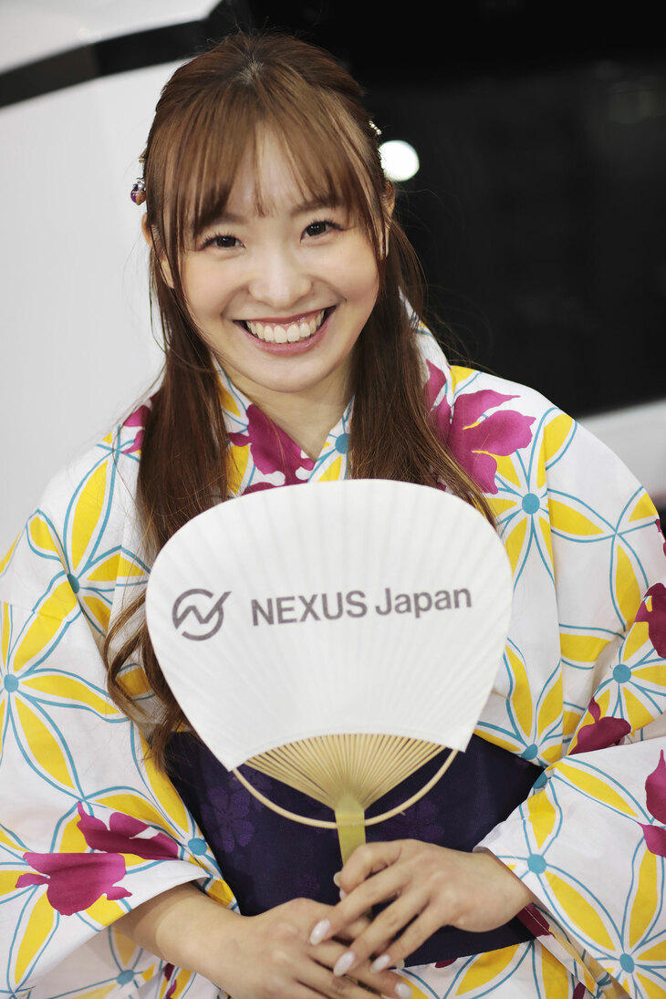 NEXUS Japanブースの日向のんさん