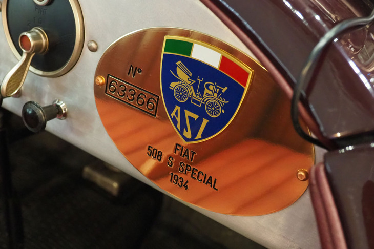 フィアット508Sスペチアーレ グラバー（1934年）