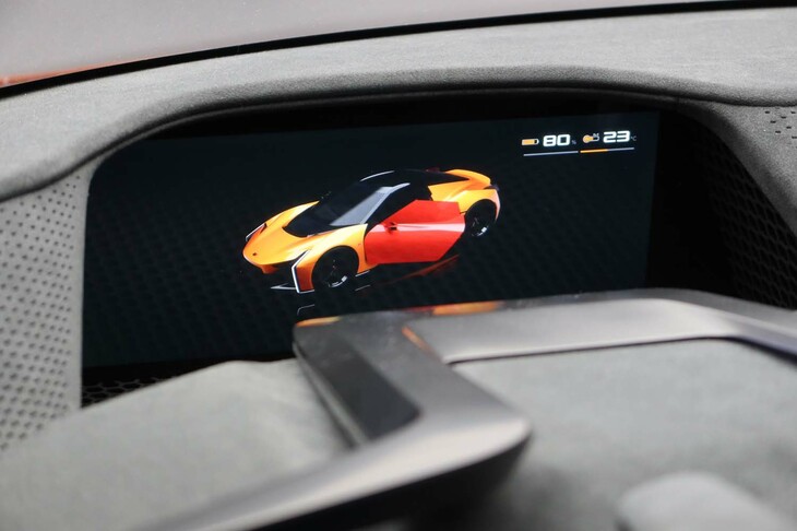 トヨタFT-Se（メーターパネル）