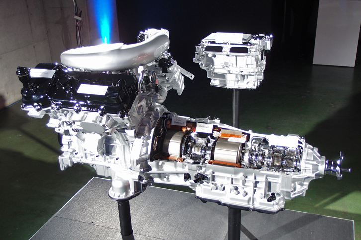 レクサスLC500hプロトタイプ（パワーユニットおよびトランスミッション）