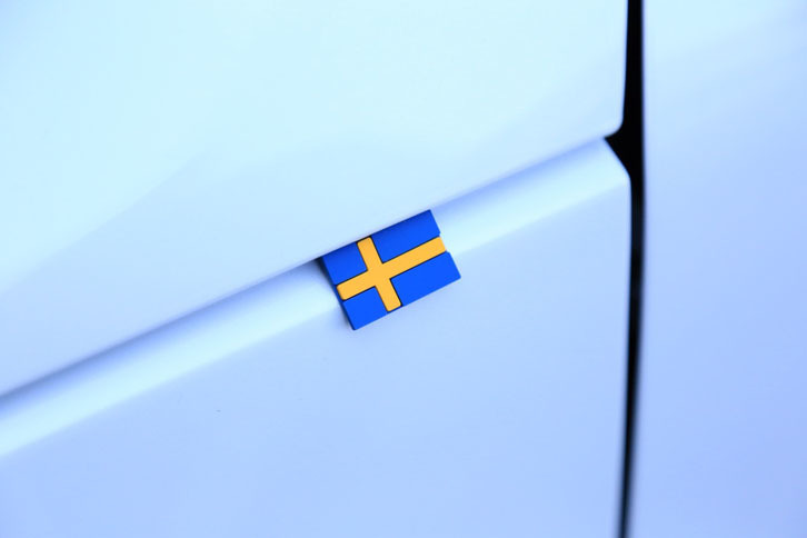 さり気なくスウェーデンブランドであることをアピール。