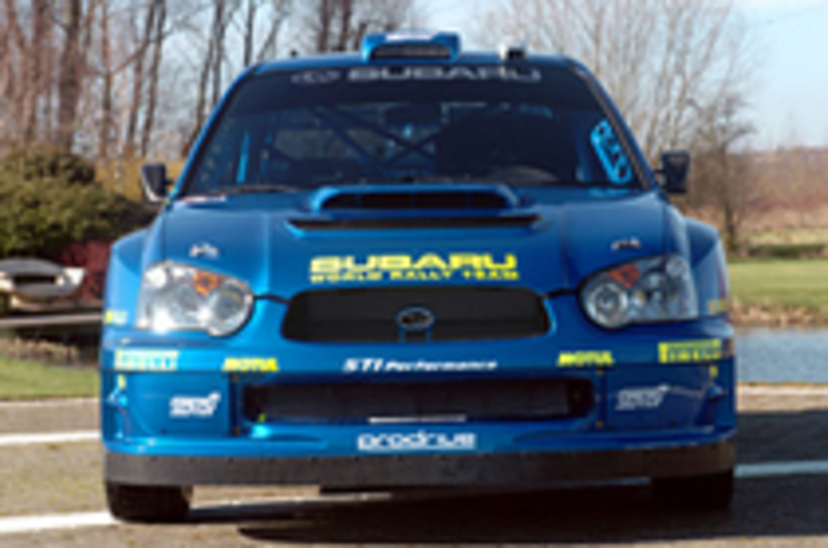 スバル「インプレッサWRC2004」、WRCメキシコで実戦デビュー