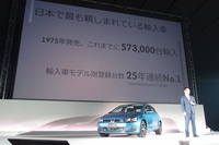 最も親しまれている輸入車