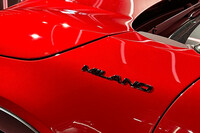 フロントフェンダーには「MILANO」のバッジが残っていた。