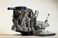 「10A」型ロータリーエンジン。