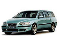 
	【写真上】「S60R」
	【写真下】「V70R」
	 